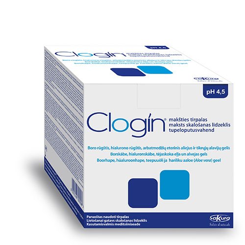 Intymios higienos kosmetika Clogin makšties tirpalas pH 4.5, 5 x 100 ml | Mano Vaistinė