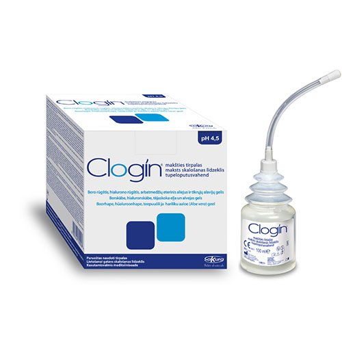 Intymios higienos kosmetika Clogin makšties tirpalas pH 4.5, 5 x 100 ml | Mano Vaistinė