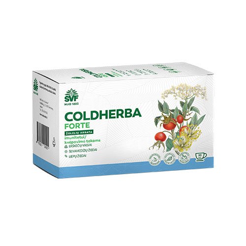 Coldherba Forte žolelių arbata 2g N20 ŠVF/AC | Mano Vaistinė