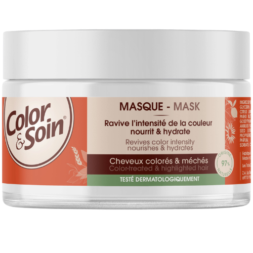 Maitina ir drėkina plaukus Kaukė dažytiems plaukams, COLOR&SOIN, 250 ml | Mano Vaistinė