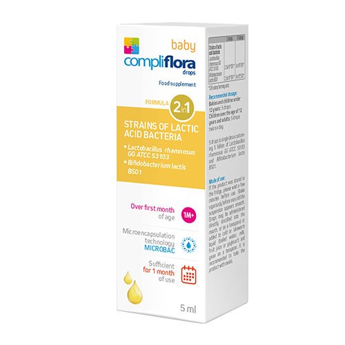 CompliFlora Baby lašai 5ml N1 | Mano Vaistinė