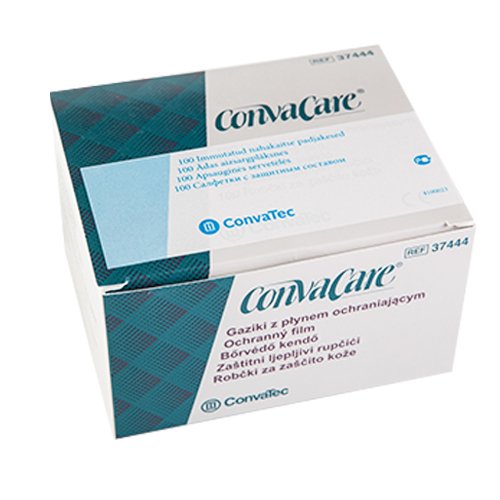 Peristominės odos priežiūros priemonė ConvaCare apsauginės servetėlės N100 (37444) | Mano Vaistinė