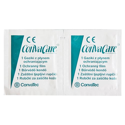 Peristominės odos priežiūros priemonė ConvaCare apsauginės servetėlės N100 (37444) | Mano Vaistinė