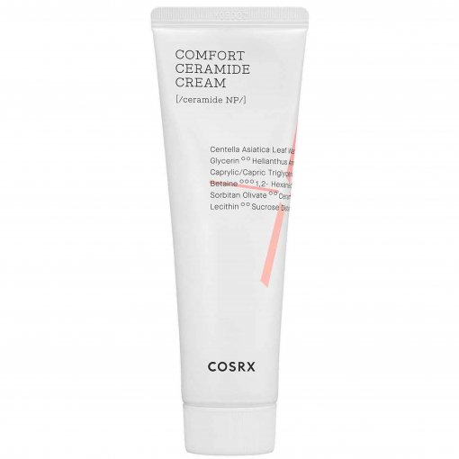 Skatina odos regeneraciją ir stiprina odos apsauginį barjerą Veido kremas su keramidais COSRX BALANCIUM COMFORT CERAMIDE CREAM, 80 ml | Mano Vaistinė
