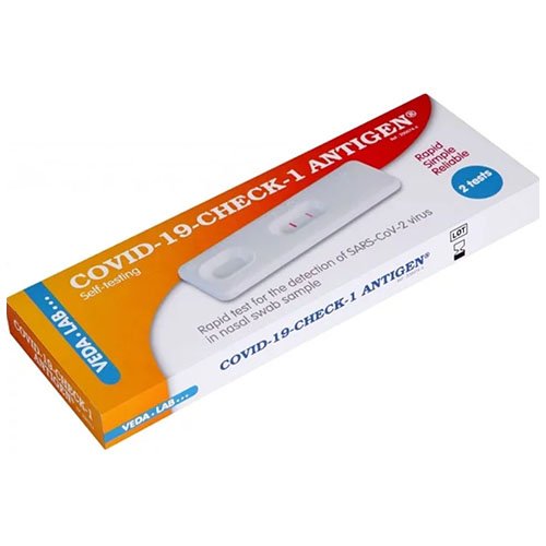 COVID-19 Greitasis antigenų testas N2 (COVID-19-CHECK) (iš nosies landos)