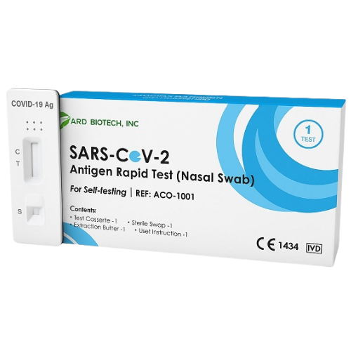 COVID-19 greitasis antigeno testas ACRO BIOTECH (iš nosies landos) | Mano Vaistinė