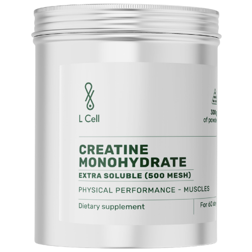 Fiziniam pajėgumui Mikronizuotas kreatino monohidratas L CELL, 300g | Mano Vaistinė Fiziniam pajėgumui Mikronizuotas kreatino monohidratas L CELL, 300g | Mano Vaistinė