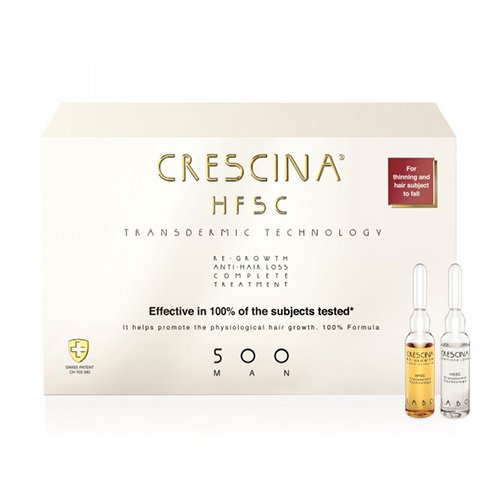 CRESCINA HFSC 100% – KOMPLEKSINĖ TERAPIJA HFSC- 500, VYRAMS 3,5 ML N40 CRESCINA HFSC 100% – KOMPLEKSINĖ TERAPIJA HFSC- 500, VYRAMS 3,5 ML N40