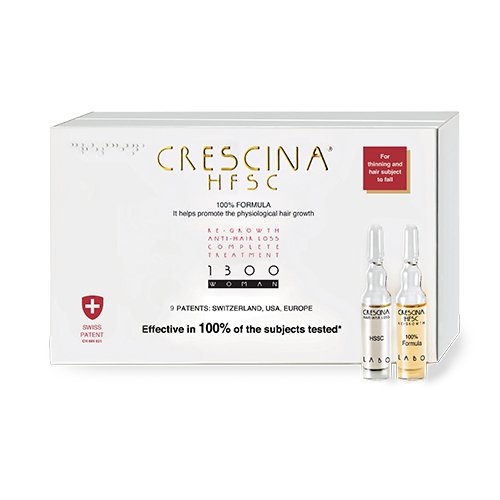 CRESCINA RE-GROWTH HFSC - 100% FORMULA“ – 1300 – MOTERIMS 3,5 ML N40 CRESCINA RE-GROWTH HFSC - 100% FORMULA“ – 1300 – MOTERIMS 3,5 ML N40