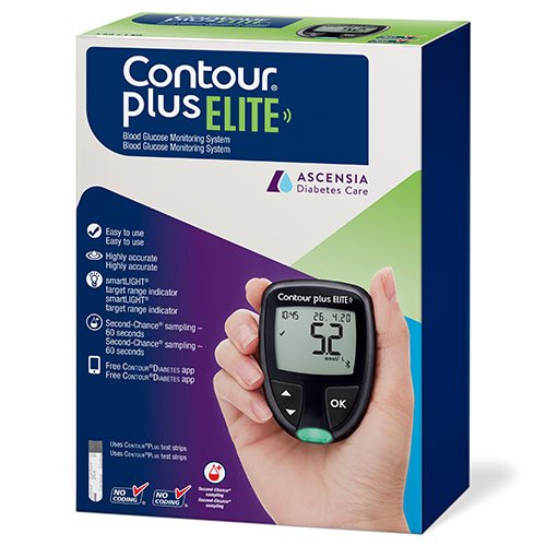 Gliukomatis Contour Plus Elite 1 vnt.