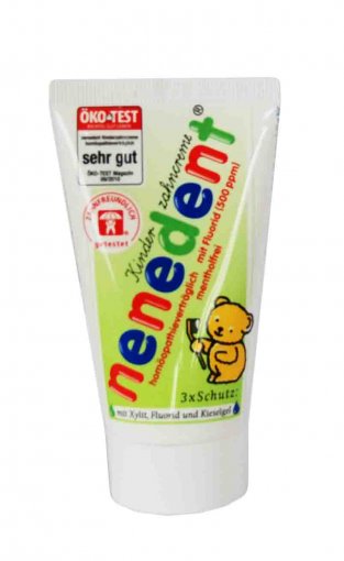 Toothpaste for children Toothpaste for children with fluorine, menthol, 50 ml | Mano Vaistinė