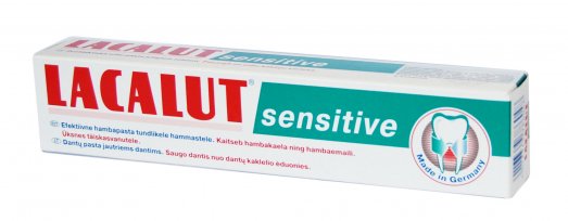 Oral hygiene, toothpaste Lacalut Sensitive toothpaste for sensitive teeth, 75 ml | Mano Vaistinė