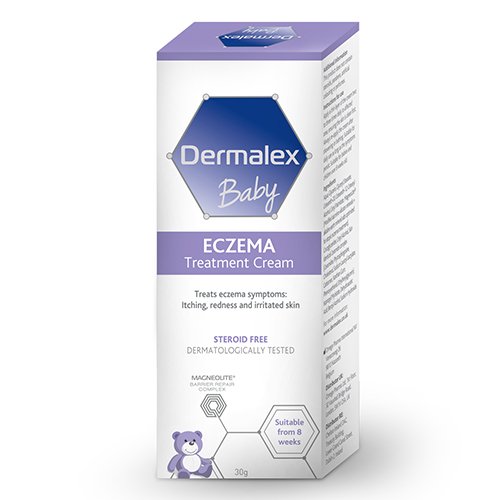 Preparatas odos priežiūrai ir regeneracijai Dermalex Baby Eczema, 30g | Mano Vaistinė