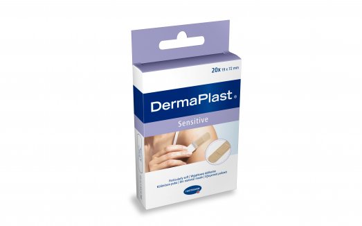 Pleistras Hartmann Pleistras DermaPlast sensitive jautriai odai, N20 | Mano Vaistinė