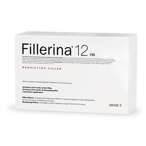 Dermatologinis kosmetinis užpildas FILLERINA 12HA, 5 lygis, 2x30ml | Mano Vaistinė