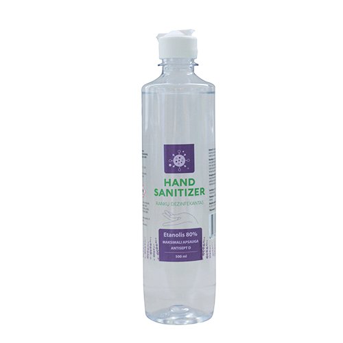 Dezinfekcinis skystis HAND SANITIZER (Kamštukas) 500ml | Mano Vaistinė