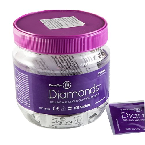 Stomos priežiūros priemonė, apsauga nuo pratekėjimo Diamonds granulės N100 (420791) | Mano Vaistinė