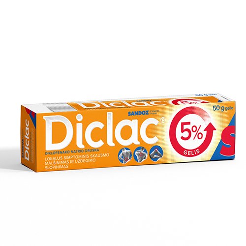 diclac 5 gelis 50 g 2