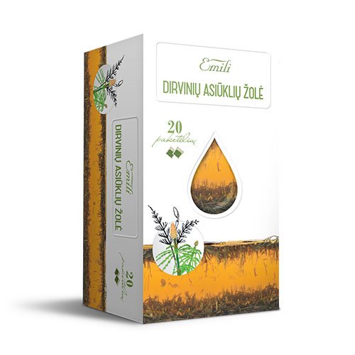 Arbatos ir vaistažolės Dirvinių asiūklių žolė 1.5 g, N20 (Emili) | Mano Vaistinė