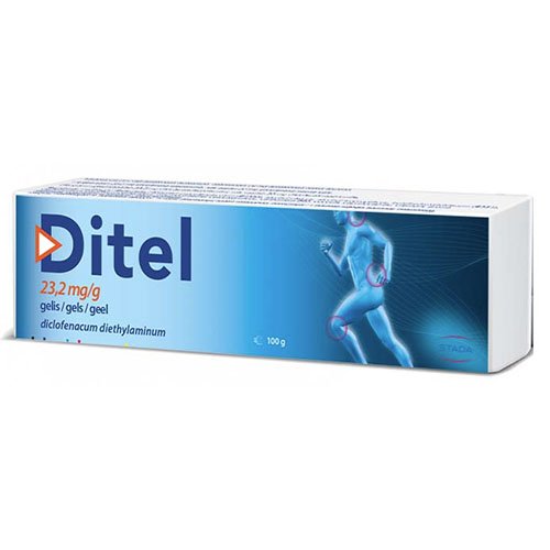 Ditel 2% gelis 100g | Mano Vaistinė