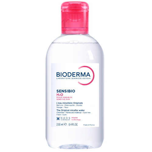 Jautriai ir ypač jautriai odai Micelinis valomasis vanduo BIODERMA SENSIBIO H2O, 250 ml | Mano Vaistinė