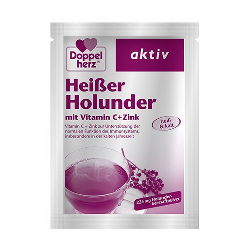 Doppelherz aktiv Heisse Holunder (Hot Elderberry) N10 | Mano Vaistinė