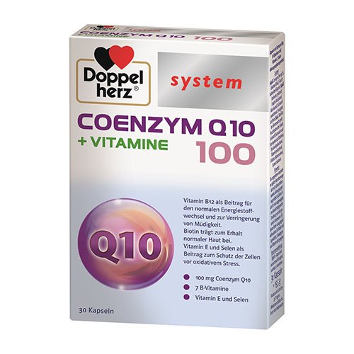 Doppelherz System Q10 100+Vitamine kapsulės N60 | Mano Vaistinė