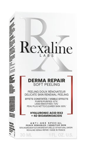 Švelnus šveitiklis jautriai odai REXALINE DERMA REPAIR, 30 ml | Mano Vaistinė Švelnus šveitiklis jautriai odai REXALINE DERMA REPAIR, 30 ml | Mano Vaistinė