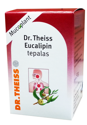 Vaistas nuo peršalimo Dr. Theiss Eucalipin tepalas, 50 g | Mano Vaistinė