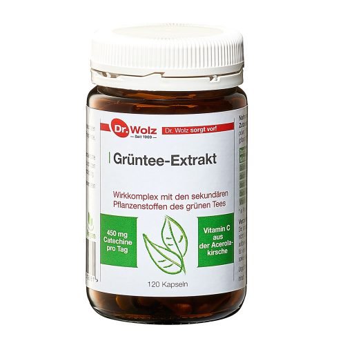 Žaliosios arbatos ekstraktas Dr.Wolz GRÜNTEE-EXTRAKT N120 | Mano Vaistinė