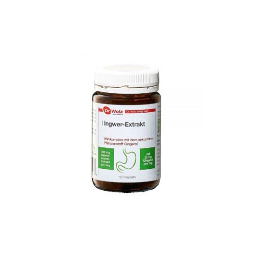 Dr.Wolz Ingwer-Extract kapsulės N120