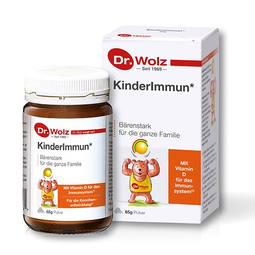 Dr.Wolz KinderImmune milteliai 65g | Mano Vaistinė