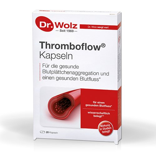 Dr.Wolz Thromboflow caps. N20 | Mano Vaistinė