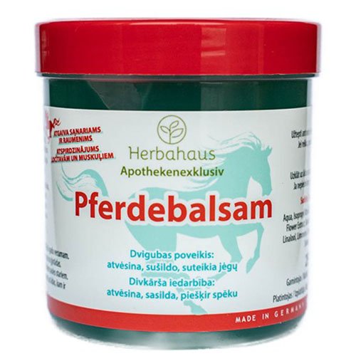 Pferdebalzamas Herbahaus Apothekenexklusiv 250ml | Mano Vaistinė