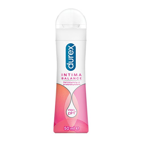 Durex Intymaus komforto gelis su prebiotikais Intima Balance PRO-pH™ 50ml | Mano Vaistinė