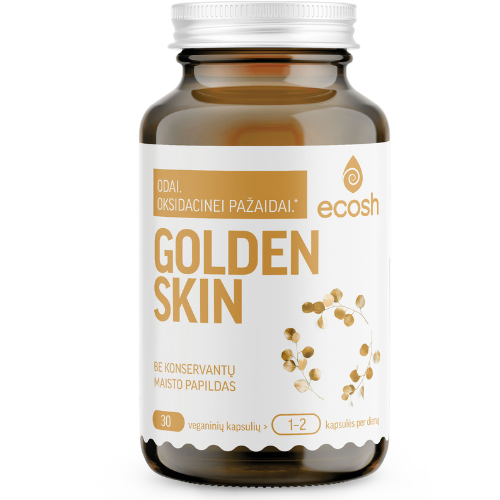 Odai ECOSH GOLDEN SKIN, 30 kaps. | Mano Vaistinė