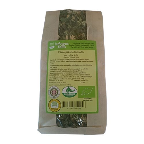Arbatos ir vaistažolės Ekologiška baltažiedės notrelės žolė, 25 g | Mano Vaistinė