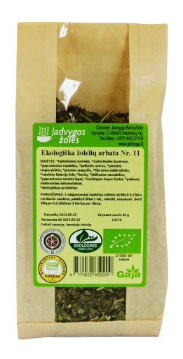 Žolelių arbata moterims Ekologiška žolelių arbata Nr. 11, 40 g | Mano Vaistinė