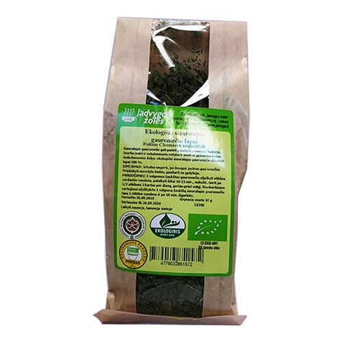 Žolelių arbata virškinimui Ekologiški siauralapio gauromečio lapai, 40 g | Mano Vaistinė