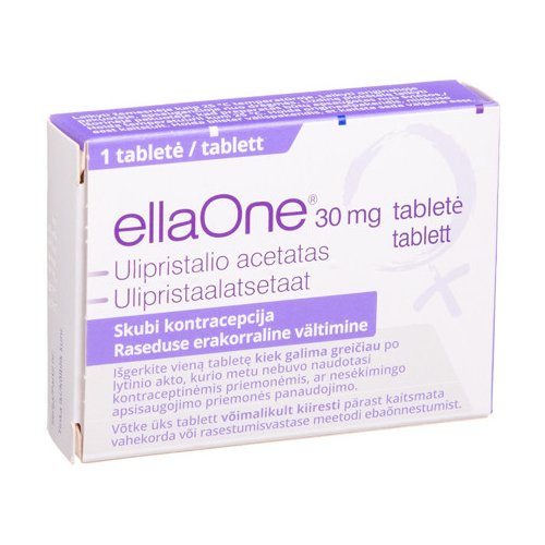 Ellaone 30mg tab.N1 | Mano Vaistinė