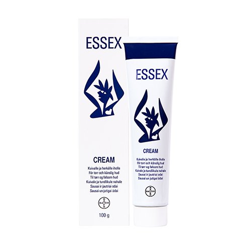 Preparatas odos priežiūrai, kremas Essex minkštinamasis kremas, jautrios ir į egzemą linkusios odos kasdienei priežiūrai, 100g | Mano Vaistinė