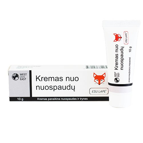 Kremas nuo nuospaudų 10g | Mano Vaistinė