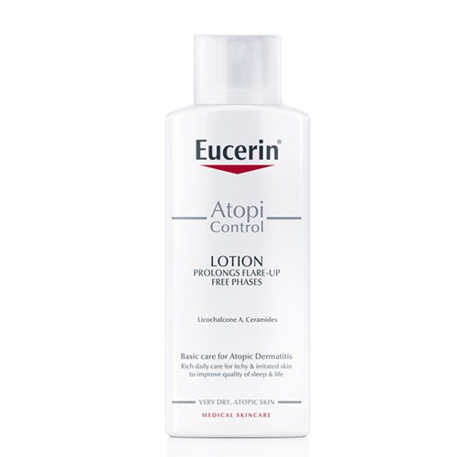 EUCERIN AtopiControl kūno losjonas sausai, atopinei odai, 250 ml | Mano Vaistinė