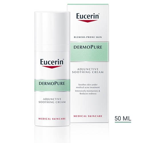 EUCERIN DERMOPURE kremas į aknę linkusiai odai, 50ml  | Mano Vaistinė