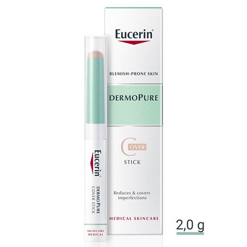 EUCERIN DERMOPURE maskuojamasis pieštukas į aknę linkusiai odai 2g  | Mano Vaistinė