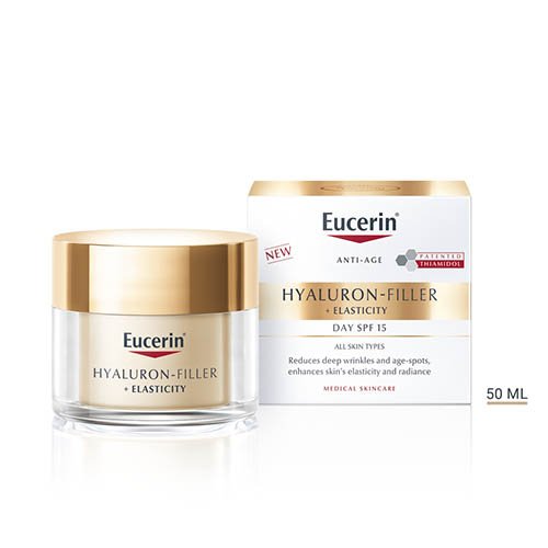 Dieninis kremas brandžiai odai EUCERIN HYALURON-FILLER +ELASTICITY, 50 ml | Mano Vaistinė