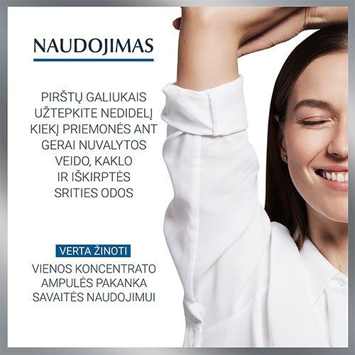 Koncentratas nuo raukšlių EUCERIN HYALURON-FILLER, 6 vnt. po 5 ml | Mano Vaistinė