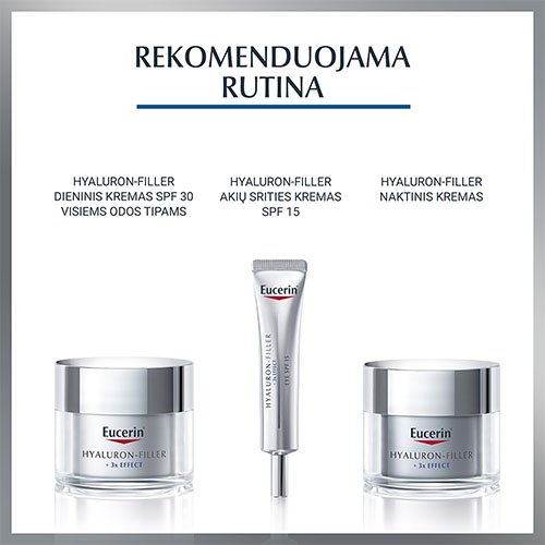 Koncentratas nuo raukšlių EUCERIN HYALURON-FILLER, 6 vnt. po 5 ml | Mano Vaistinė