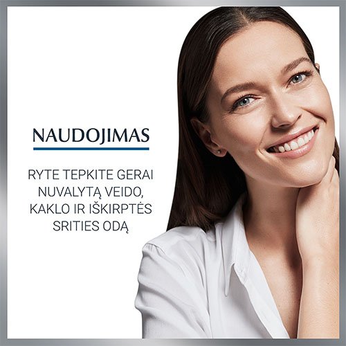 Naktinis kremas nuo raukšlių EUCERIN HYALURON-FILLER, 50 ml | Mano Vaistinė