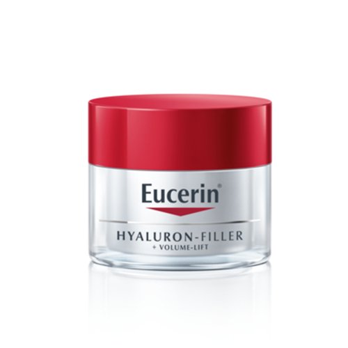 Dieninis kremas sausai odai EUCERIN HYALURON-FILLER +VOLUME LIFT, 50 ml | Mano Vaistinė